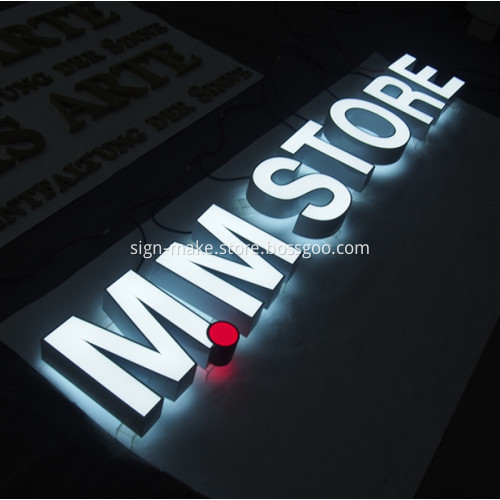 Professional Signs Metal Sign Letters Wall Logo Custom